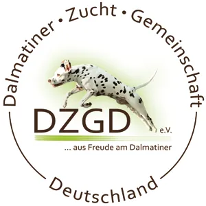Dalmatiner – Zuchtstätte – Züchterplakette - DZGD logo